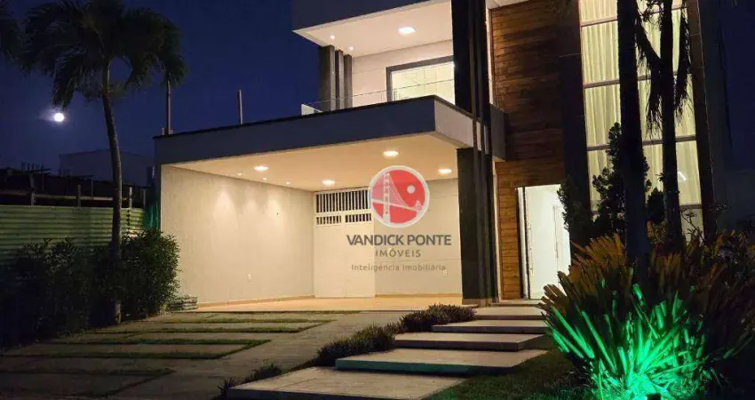 Casa com 4 dormitórios para alugar, 235 m² por R$ 13.900,00/mês - Bairro Cidade Alpha - Eusébio/CE