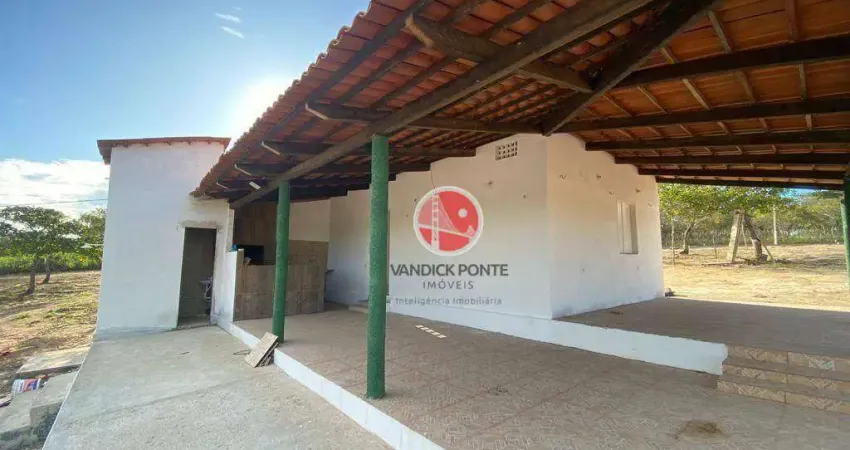 Chácara com 3 dormitórios à venda, 942 m² por r$ 350.000,00 - zona rural - itarema/ce