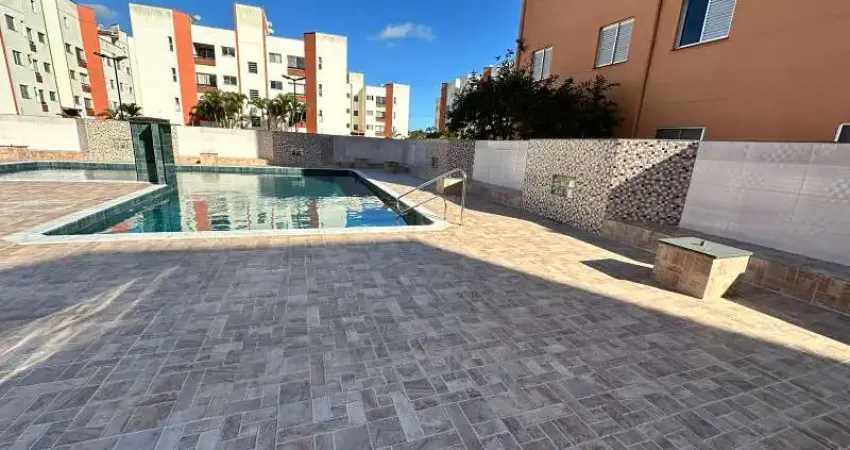 Lindo apartamento em ótimo condomínio disponível para venda e locação definitiva com piscinas adulto e infantil, área de lazer completa!