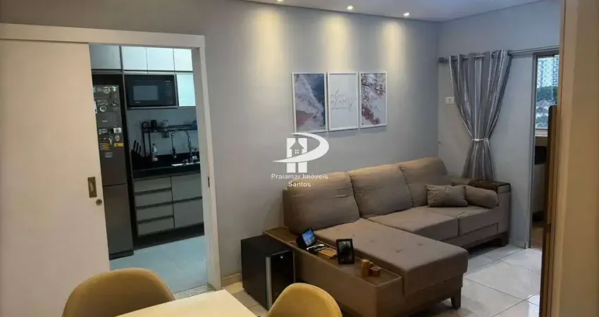 Apartamento com 2 quartos à venda na Rua Caramuru, 01, Estuário, Santos