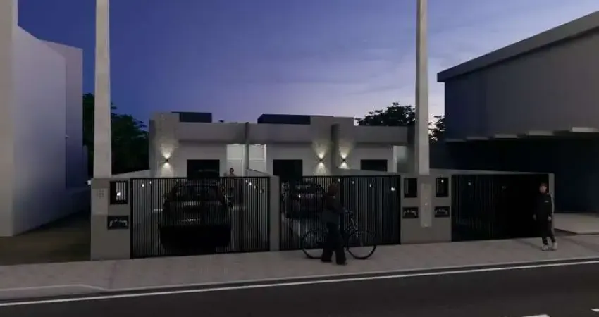 Casa à venda em joinville-sc, jardim paraíso: 2 quartos, 2 salas, 1 banheiro, 2 vagas, 48,15m²!