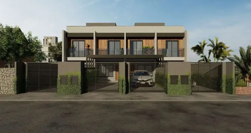 Sobrado geminado à venda em joinville-sc, bairro floresta, 3 quartos, 1 suíte, 2 salas, 1 banheiro, 2 vagas, 99,75m².