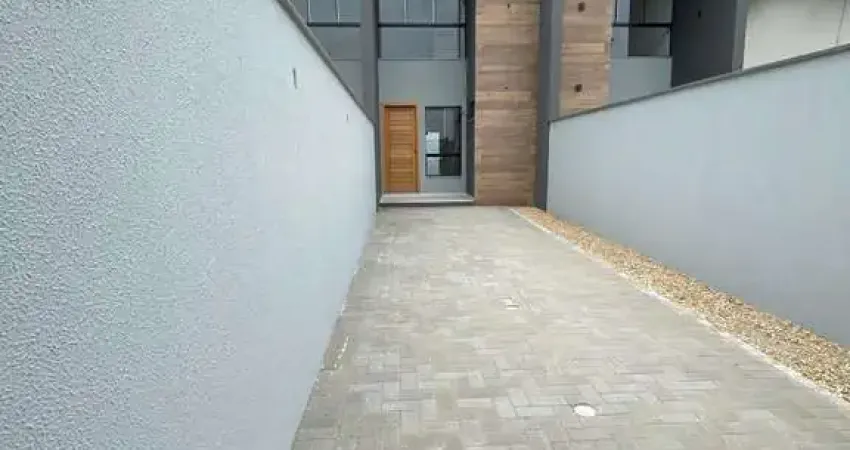 Sobrado geminado à venda em joinville-sc, 2 quartos, 2 suítes, 2 salas, 1 banheiro, 2 vagas, 87,12 m²!