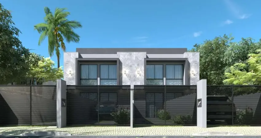 Sobrado geminado à venda em joinville-sc, morro do meio: 2 quartos, 2 salas, 2 banheiros, 2 vagas na garagem!