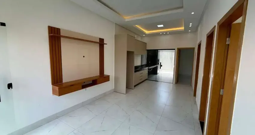 Casa nova 3 quartos com suíte e área gourmet – santa fé 1 | goiânia