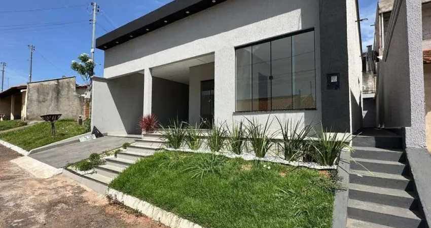 Casa térrea moderna em condomínio completo – 3 quartos e lazer premium