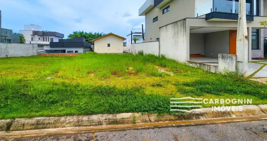 Terreno em condomínio a venda no malibu no residencial colinas em caçapava