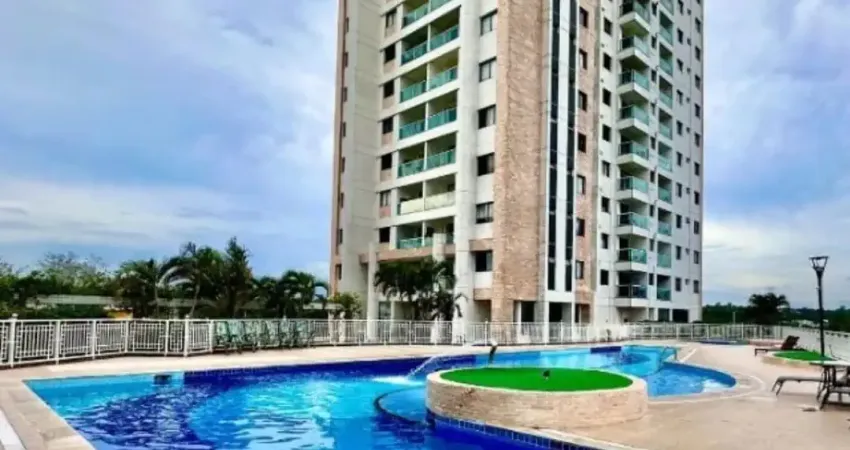 Cond. acquarelle– semi mobiliado, climatizado, 3 quartos sendo 1 suíte, varanda...