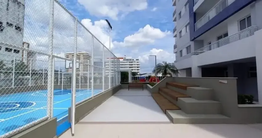 Cond. everest – 100% mobiliado com finos acabamentos- 02 quartos sendo 1 suíte, varanda – 87m²