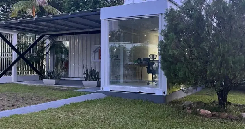 Sala comercial container, climatizada (incluso energia, wi-fi, iptu e água) - no morada do sol.