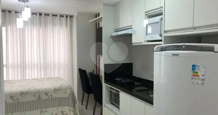 Studio mobiliado 36 m², 1 quarto, venda ou locação no tatuapé