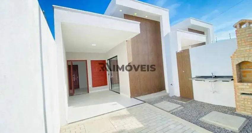 Casa Nova à venda, Com 2 Quartos sento um suíte- Nova Esperança, Parnamirim, RN