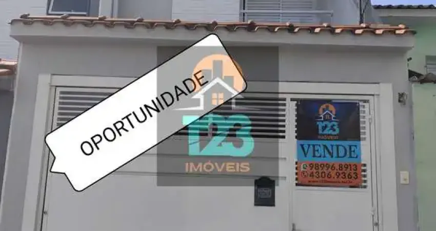 Sobrado 3 dorms, 1 suíte, 3 banheiros, sala, cozinha e garagem
