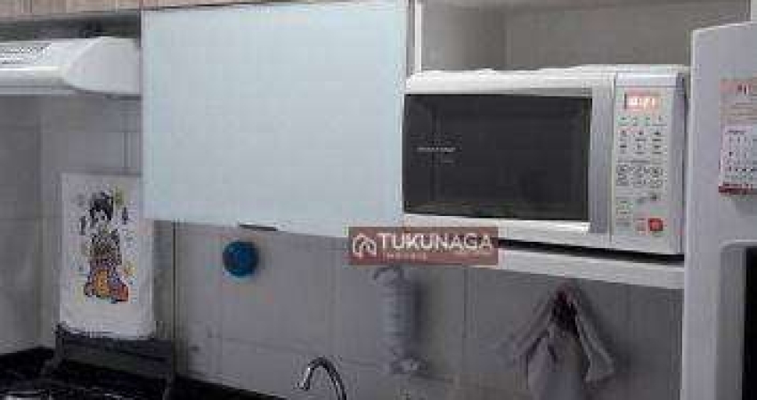 Apartamento para venda em Bosque Maia de 52.00m² com 2 Quartos, 1 Suite e 2 Garagens