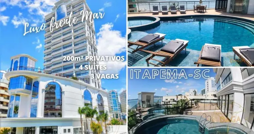 Apartamento para venda em Itapema de 200.00m² com 4 Quartos, 4 Suites e 3 Garagens