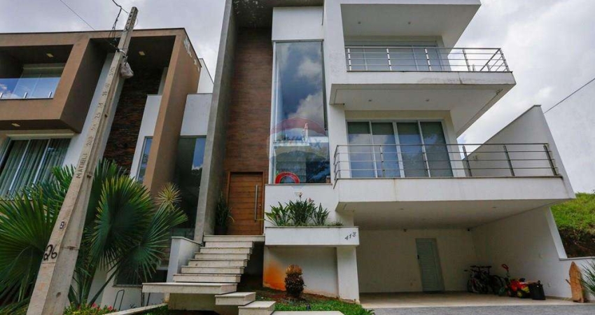 Casa de Condomínio para venda em Jardim Gramados De Sorocaba de 383.00m² com 4 Quartos, 2 Suites e 4 Garagens