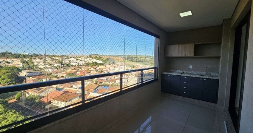 Apartamento para alugar em Bonfim Paulista de 110.00m² com 3 Quartos, 2 Suites e 2 Garagens