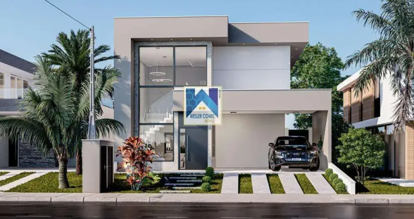 Sobrado para venda em Cézar De Souza de 203.00m² com 3 Quartos, 3 Suites e 4 Garagens