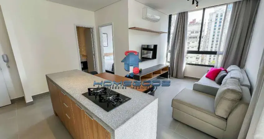 Apartamento para alugar em Cambuí de 43.80m² com 1 Quarto e 1 Garagem
