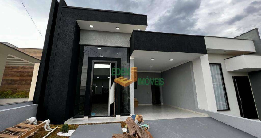 Casa de Condomínio para venda em Condomínio Reserva Ipanema de 133.00m² com 3 Quartos, 3 Suites e 2 Garagens