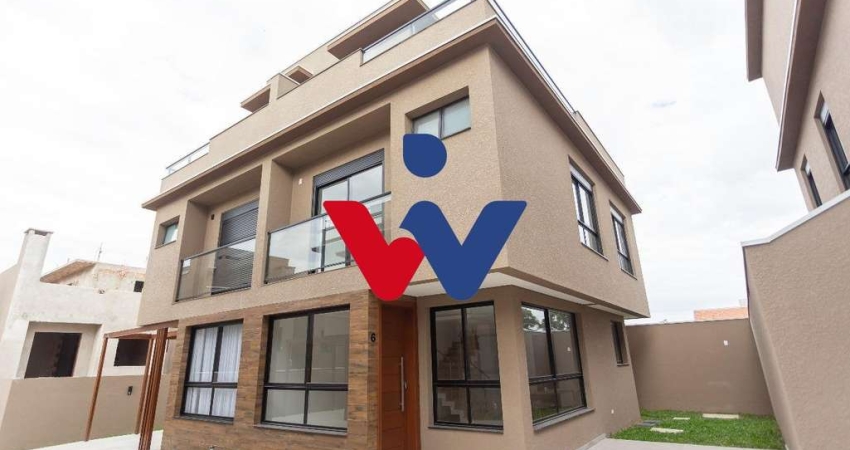 Sobrado para venda em Tingui de 104.00m² com 3 Quartos, 1 Suite e 2 Garagens