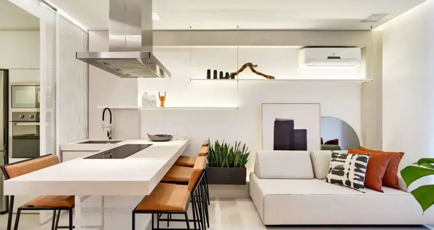 Apartamento para venda em Campina Do Siqueira de 46.00m² com 1 Quarto e 1 Garagem