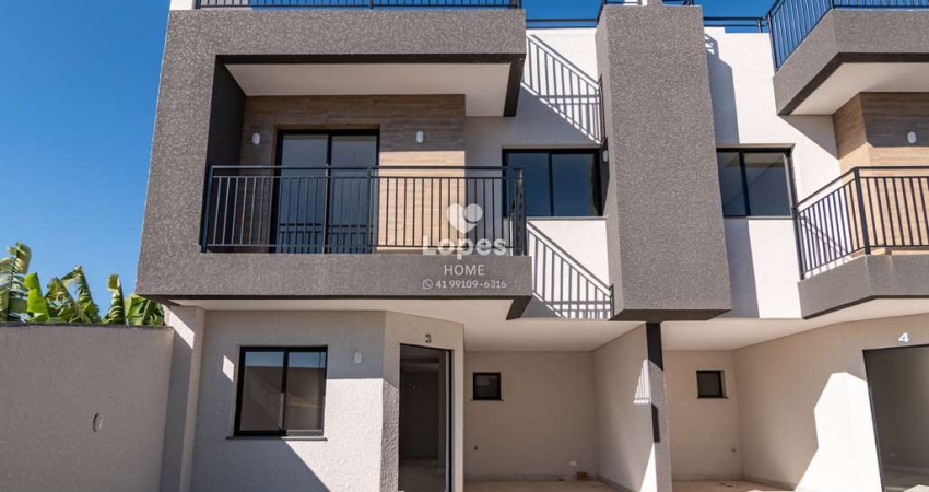 Casa de Condomínio para venda em Santa Felicidade de 126.00m² com 3 Quartos, 1 Suite e 1 Garagem