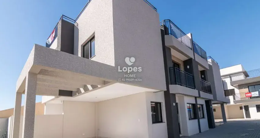 Casa de Condomínio para venda em Santa Felicidade de 126.00m² com 3 Quartos, 1 Suite e 1 Garagem