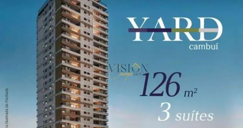 Apartamento para venda em Cambuí de 123.00m² com 3 Quartos e 3 Suites