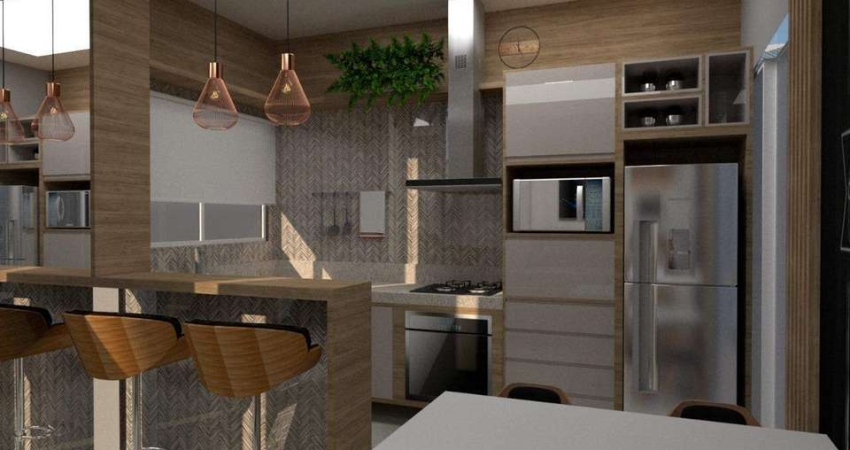 Casa de Condomínio para venda em Vila Nova de 70.00m² com 2 Quartos, 1 Suite e 1 Garagem
