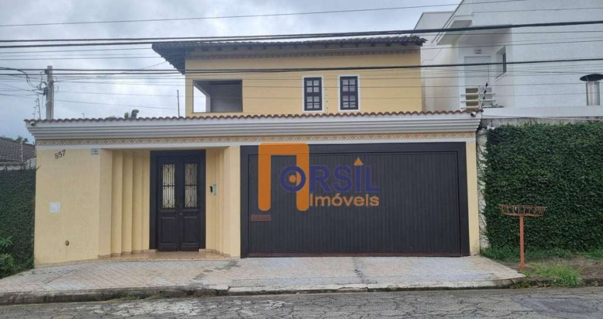 Sobrado para venda em Vila Oliveira de 377.00m² com 4 Quartos, 2 Suites e 3 Garagens