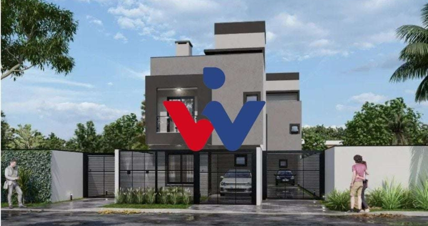 Sobrado para venda em Xaxim de 117.00m² com 3 Quartos, 1 Suite e 3 Garagens