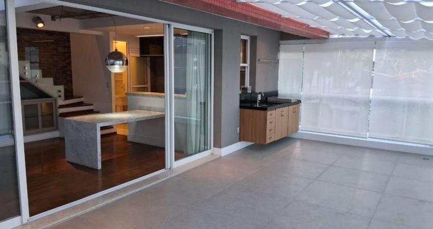 Apartamento para alugar em Campo Belo de 115.00m² com 1 Quarto, 1 Suite e 2 Garagens