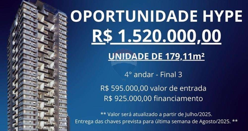 Apartamento para venda em Jardim Botânico de 179.11m² com 4 Quartos, 4 Suites e 3 Garagens