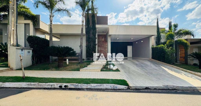 Casa de Condomínio para venda em Condomínio Residencial Recanto Do Lago de 250.00m² com 3 Quartos, 3 Suites e 4 Garagens