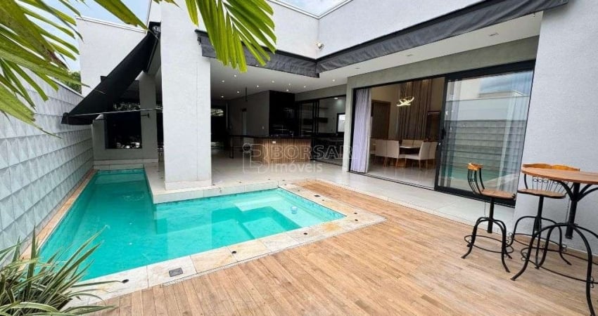 Casa de Condomínio para venda em Condomínio Quinta Das Tipuanas de 200.00m² com 3 Quartos, 3 Suites e 4 Garagens