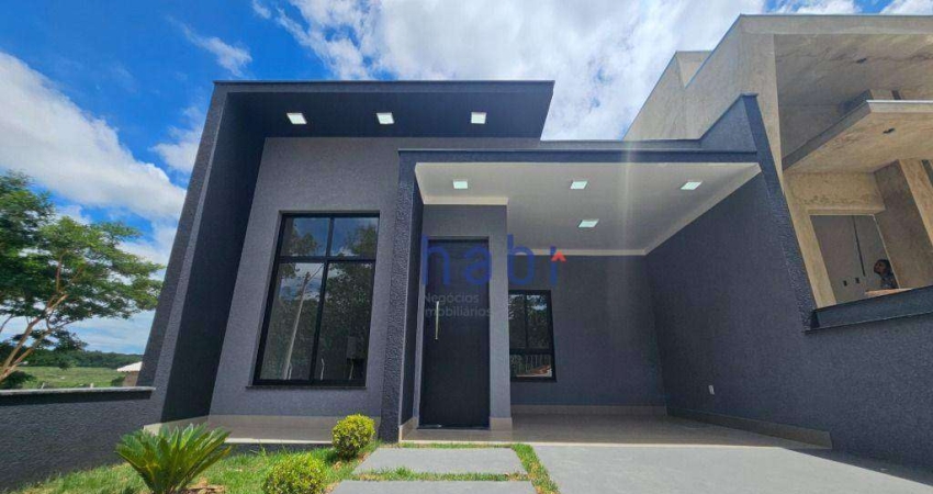 Casa de Condomínio para venda em Jardim Residencial Villaggio Ipanema I de 100.00m² com 3 Quartos e 2 Garagens
