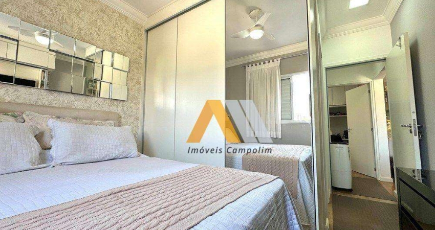 Apartamento para venda em Parque Campolim de 60.00m² com 2 Quartos, 1 Suite e 2 Garagens