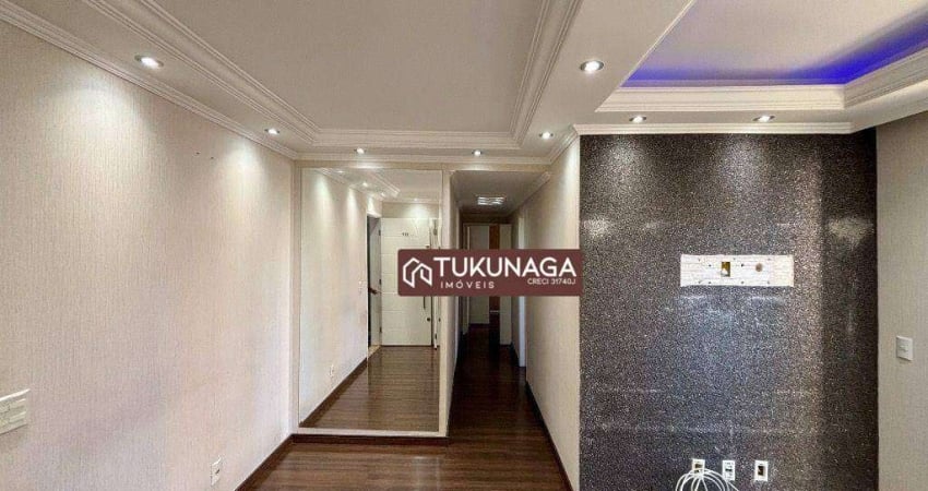 Apartamento para alugar em Bosque Maia de 52.00m² com 2 Quartos, 1 Suite e 1 Garagem
