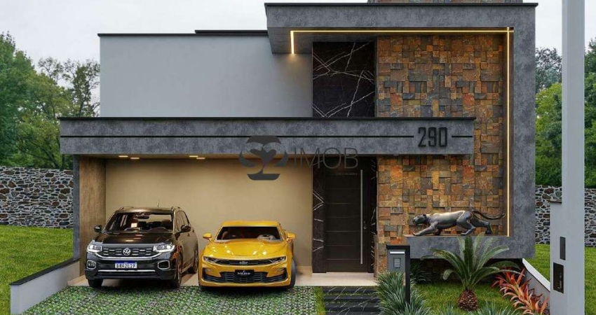 Casa de Condomínio para venda em Morro Vermelho de 134.00m² com 3 Quartos, 1 Suite e 2 Garagens