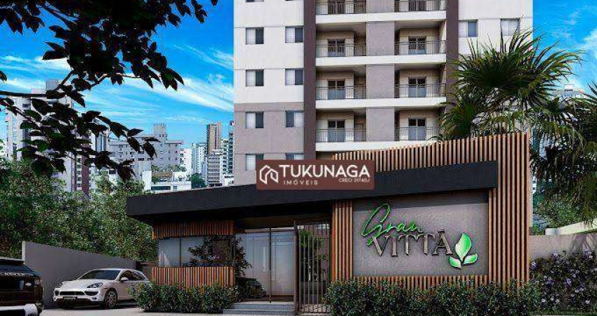 Apartamento para venda em Vila Augusta de 47.00m² com 1 Quarto, 1 Suite e 1 Garagem