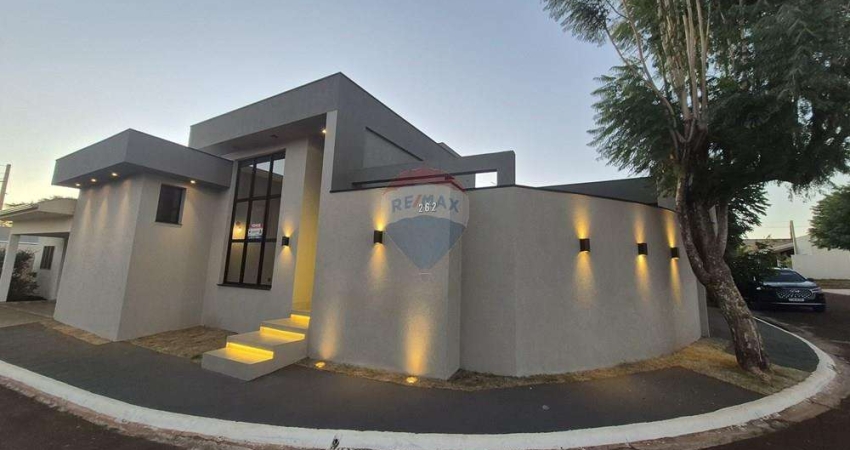Casa de Condomínio para venda em Brodowski de 147.30m² com 3 Quartos e 1 Suite