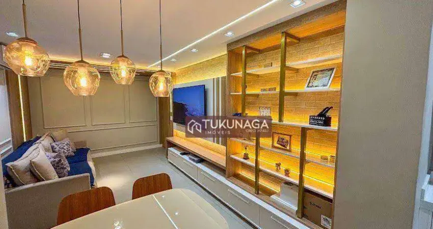 Apartamento para venda em Jardim Flor Da Montanha de 82.00m² com 3 Quartos, 1 Suite e 2 Garagens