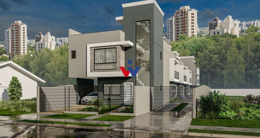 Sobrado para venda em Uberaba de 122.00m² com 1 Quarto