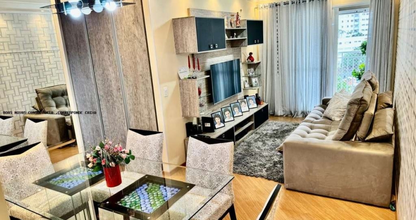 Apartamento para venda em Vila Rosália de 77.00m² com 3 Quartos, 1 Suite e 2 Garagens