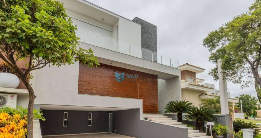 Casa de Condomínio para alugar em Parque Campolim de 410.00m² com 5 Quartos, 5 Suites e 6 Garagens