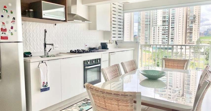 Apartamento para venda em Alphaville Empresarial de 58.00m² com 1 Quarto e 2 Garagens