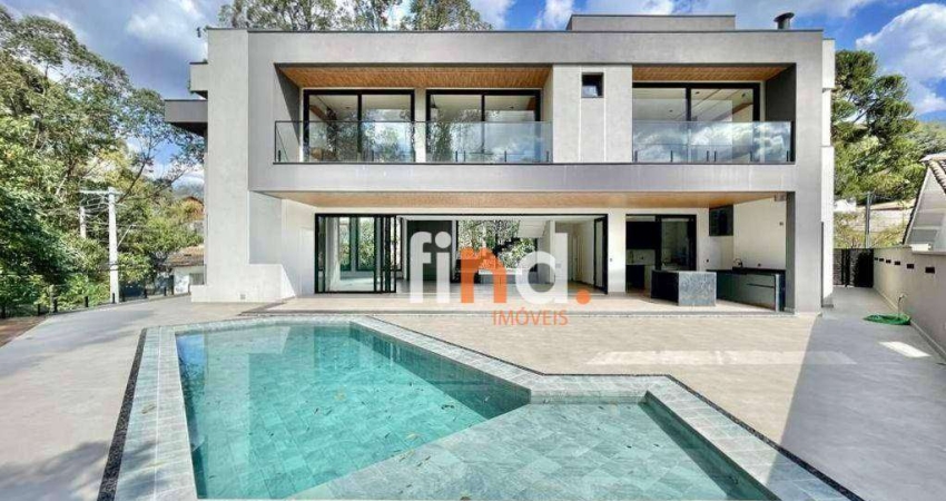 Casa para venda em São Paulo Ll - Granja Viana de 724.00m² com 4 Quartos, 4 Suites e 8 Garagens