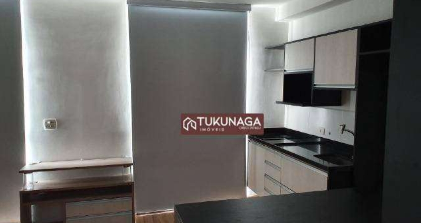 Kitnet para venda em Vila Augusta de 36.00m² com 1 Quarto, 1 Suite e 1 Garagem