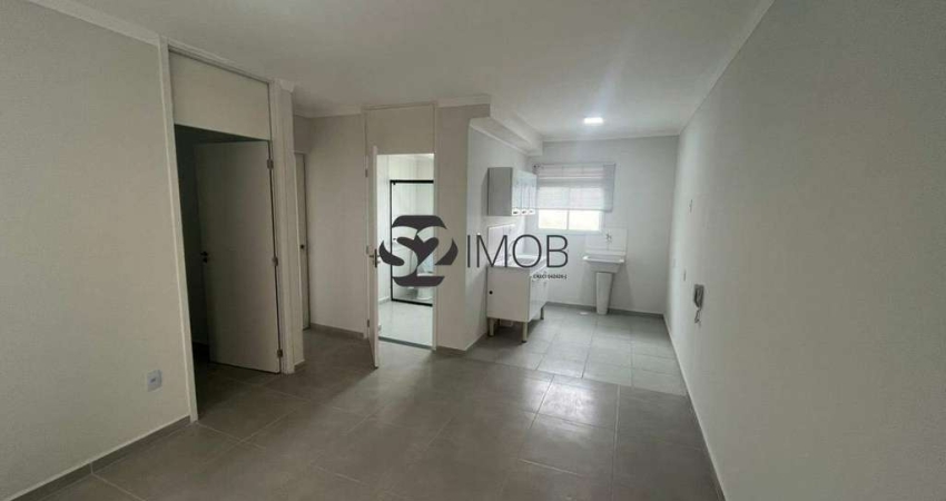 Apartamento para alugar em Jardim Scomparim de 42.00m² com 2 Quartos e 1 Garagem